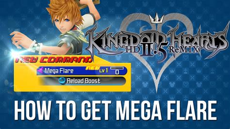 kingdom hearts birth by sleep mega flare
